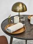 Eleganter Esstisch ACCENT DINING TABLE in Eiche sirka-grau gebeizt Esstisch rund aus Holz - ACCENT DINING TABLE von Mater