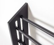 Detail: verstellbare Holzstreben schwarz MOODSTAND von Roon & Rahn