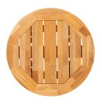 Design Beistelltisch DIANA von Traditional Teak mit einem Durchmesser von 50cm Design Beistelltisch Durchmesser 50cm von Traditional Teak - DIANA