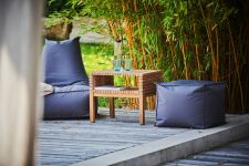 Teakholz Beistelltisch für den Outdoor-Bereich, Garten und Terrasse - SAMOA von Jan Kurtz