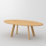 Ovaler Holztisch LARGUS OVAL von vitamin design in der Holzart Eiche geölt ovaler Holztisch in Eiche geölt - LARGUS OVAL von vitamin design