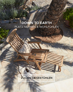 Liegestühle aus Holz für Garten und Balkon 