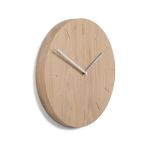 Dänische Design Wanduhr aus Eiche mit Zeigern aus Stahl Wanduhr im dänischen Design aus Eiche mit Stahl - WATCH:OUT von applicata
