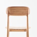 Esszimmerstuhl schmal aus Massivholz in Eiche geölt - TANKA von Insan