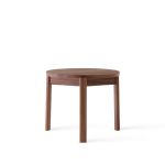 Runder Wohnzimmertisch 50 cm aus Walnuss - PASSAGE LOUNGE TABLE von Audo Copenhagen