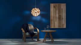 Design Pendelleuchte No1 PENDANT aus Holz von Tom Raffield