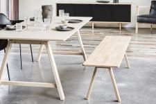 Holzbank in Eiche massiv B2 Bench von Andersen Furniture