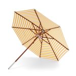 Sonnenschirm rund mit Golden Yellow Stripes - ATLANTIS von Skagerak