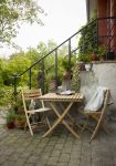 Moderner Klappstuhl SELANDIA von Skagerak aus beständigem Teakholz für den Garten und Terrasse Klappstuhl aus Teak im skandinavischen Design - SELANDIA von Skagerak
