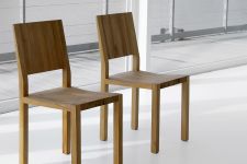 Stuhl aus Holz - der Massivholz Stuhl TAU von vitamin design