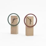 Moderne Design Tischuhr CYCLOCK aus Holz von Drugeot Manufacture CYCLOCK von Drugeot Manufacture - Moderne Design Tischuhr aus Holz