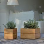 Hochwertige Pflanzkästen MINI GARDEN CONTAINER aus Holz für die Terrasse von Jan Kurtz MINI GARDEN CONTAINER von Jan Kurtz - Pflanzkasten aus Holz