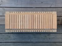 Jan Kurtz - SAMOA Teak Klapptisch für Balkon, Garten und Terrasse mit 100 x 70 cm