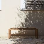 Sitzbank aus Teak für Garten und Terrasse - CUTTER BENCH von Skagerak