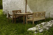 Holz Gartentisch DRACHMANN aus Teak im skandinavischen Design von Skagerak Holz Gartentisch aus Teak im skandinavischen Design - DRACHMANN TABLE von Skagerak