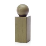 Elegante Gewürzmühle TWIST von applicata in der Variante Eiche, olivgrün gebeizt Gewürzmühle aus Eiche olivgrün - Die Twist von applicata