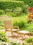 Traditional Teak - KATE LAZY LOUNGE CHAIR Garten Loungestuhl aus Teak