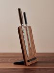 Noyer - KNIFE BLOCK magnetischer Messerblock aus Nussbaum