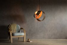 Tom Raffield - Verso Pendant ausgefallene Haengelampe in Walnuss