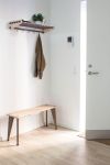 Kleine Sitzbank ideal für den Flur und unter Garderobe MOODRACK Roon und Rahn - RANK BENCH - kleine Sitzbank für Flur und unter Garderobe MOODRACK