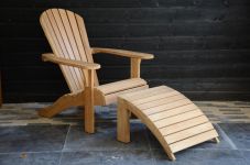 Strandstuhl SIENNA mit Fussablage von Traditional Teak