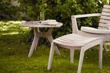 runder Garten-Beistelltisch REGATTA LOUNGE TABLE von Skagerak  runder Garten-Beistelltisch REGATTA LOUNGE TABLE von Skagerak