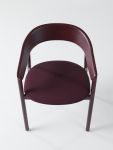 moderner Armlehnstuhl aus Holz gepolstert - JANU DINING CHAIR von Insan