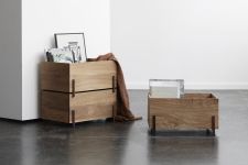Dekorative Aufbewahrungsbox aus Holz - STACK STORAGE BOX von Kristina Dam