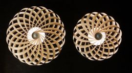 TR5 Wandleuchte mit den Maßen 60x20 cm und 40x18 cm aus Birkenfurnier natur Tom Rossau's TR 5 - Wandleuchte in 60x20 und 40x18 aus Birkenfurnier natur