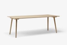 Seitenansicht Esstisch 200 x 90 cm in Eiche natur IN BETWEEN SK5 von &tradition