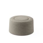 Praline Pouf in 78cm von Woud - gepolsterter Hocker