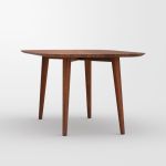Massivholztisch oval in amerikanischer Nussbaum AMBIO OVAL von vitamin design