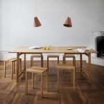 moderner Design Esstisch aus Eiche - RECTANGULAR TABLE von Moebe