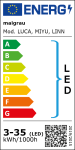 Energie-Effizienz-Label für die Stehleuchte LUCA STAND von maigrau Energie-Effizienz-Label für die Stehleuchte LUCA STAND von maigrau
