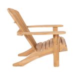 komfortabler Adirondack Gartensessel aus Holz - SIENNA BEACH MOSAIC von Traditional Teak