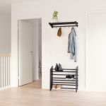 Garderobenset Wandgarderobe & Schuhregal MOODRACK & MOODSTAND von Roon und Rahn