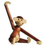 Die Kay Bojesen Affenfigur - gefertigt aus Teak und Limba Die Kay Bojesen Affenfigur in original dänischem Design