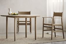 Runder Esstisch ARV in Eiche mit 120 cm Durchmesser für 4 Personen im dänischen Design von Brdr. Krüger runder Design Esstisch in Eiche für 4 Personen mit 120 cm Durchmesser - ARV TABLE Round von Brdr Krüger