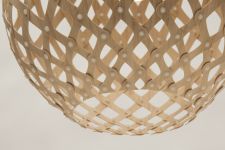 Detail von unten Design Pendelleuchte KOURA von David Trubridge