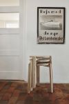 Stapelbarer Hocker in runder Form - NOMAD STOOL von Skagerak