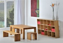 Massivholz Tisch in Eiche geölt CUBUS von vitamin design