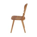Stuhl im Hüttenstil in Eiche geölt - VIENNA von Jan Kurtz
