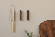 Messerhalter magnetisch für die Wand - SINGLE KNIFE MAGNET von Noyer 