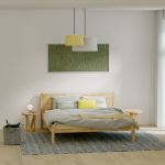 Das Massivholzbett VILLA von vitamin design ist die ideale Wahl für die eleganten Einrichtung des Schlafzimmers Massivholz Bett in Eiche, geölt - VILLA von vitamin design