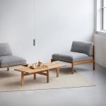 MOEBE RECTANGULAR COFFEE TABLE - niedriger Couchtisch 