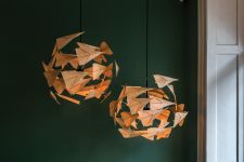 Extravagante Hängelampe TR747 aus Holz für das Büro von Tom Rossau extravagante Hängelampe aus Holz für das Büro - TR747 von Tom Rossau