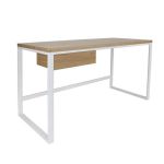 Schreibtisch aus Holz und Metall - KAI von take me HOME