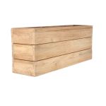 Das größte Modell des Pflanzenbehälter MINI GARDEN CONTAINER aus Teakholz von Jan Kurtz Jan Kurtz MINI GARDEN CONTAINER - Pflanzenbehälter in groß