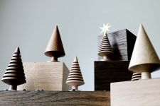 Kleine Deko Tannnenbäume TREE aus Holz von The Oak Men kleine Deko Tannenbäume aus Holz - TREE von The Oak Men