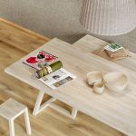 Design Esstisch aus Holz in Eiche - MARGO von vitamin design